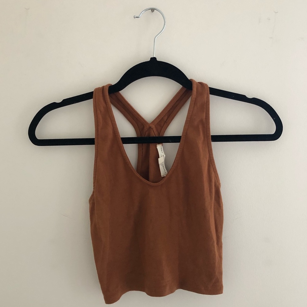 Urban Outfitters Burnt Orange Crop Top